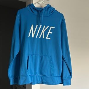 Nike Men's Blue Hoodie